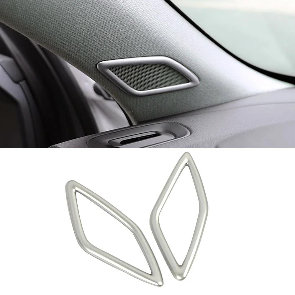 For Volvo XC40 2019-2024 Car Styling Interior Accessories Central Console Decoration Frame Cover Trim ABS Silver Sticker