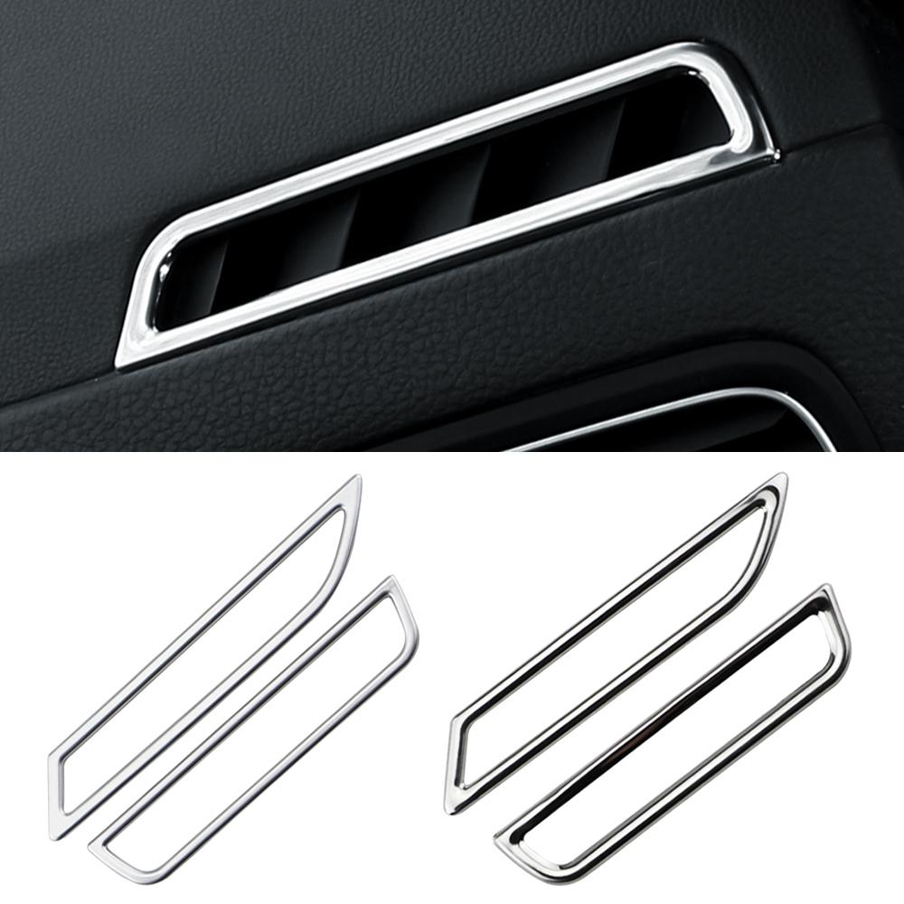 For Volkswagen VW Golf 7 7.5 MK7 MK7.5 2013 - 2018 2019 LHD AC Vent Trim Air Conditioning Outlet Cover Sticker Car Accessories