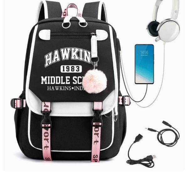 Korean Style Straykids Backpack Student Bag Men S And Women S Fashion Backpack Travel Bag Usb Computer Bag Backpack
