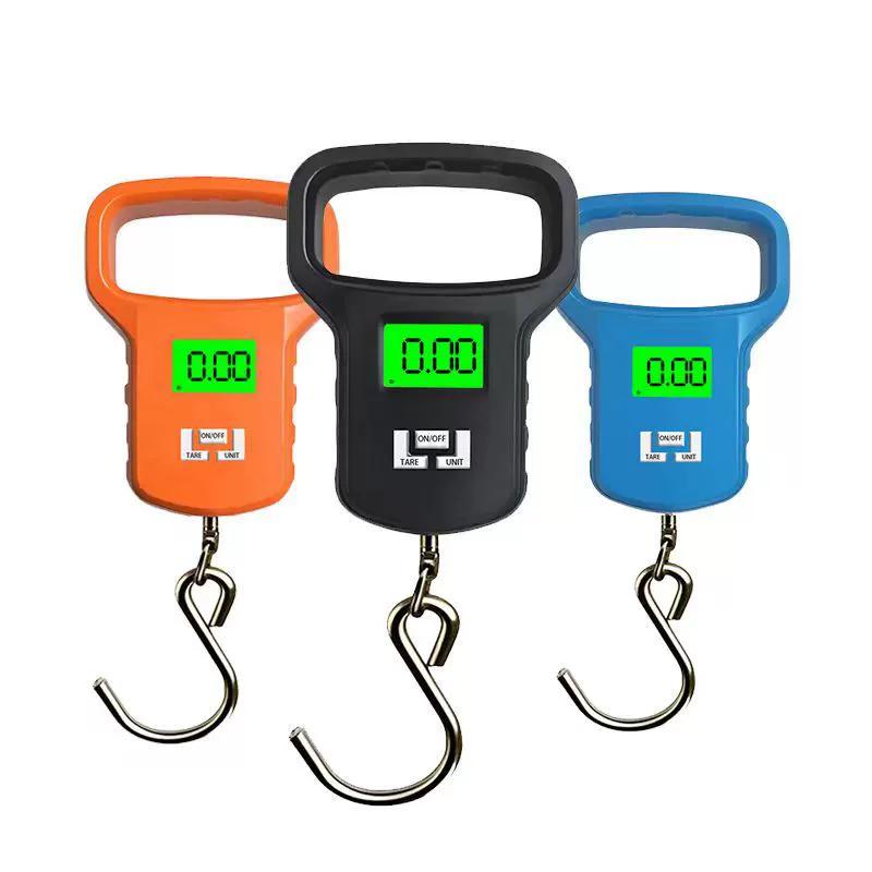 

Báscula digital portátil de 50kg para equipaje cocina pesca y mercado recargable