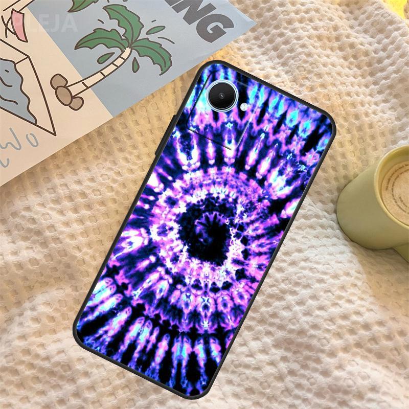 Regenbogen Spiral Tie-Dye Hülle Für Realme 15 11 12 13 14 Pro Plus C65 C67 C71 C63 C61 C55 C51 C53 C35 C75 GT6 GT7 Pro