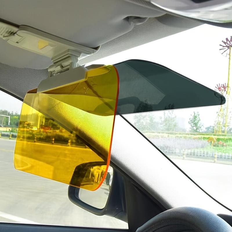 Quebra-sol para carro, espelho noturno, óculos de proteção