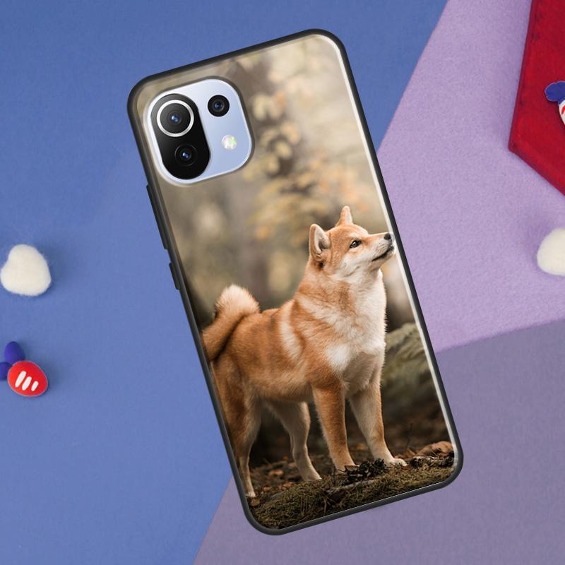 Animal Shiba Inu Dog Case For POCO X5 X3 F5 Pro F3 F4 X4 GT M5s C40 Cover For Xiaomi 13 12 Lite 11T 12T Pro 12X