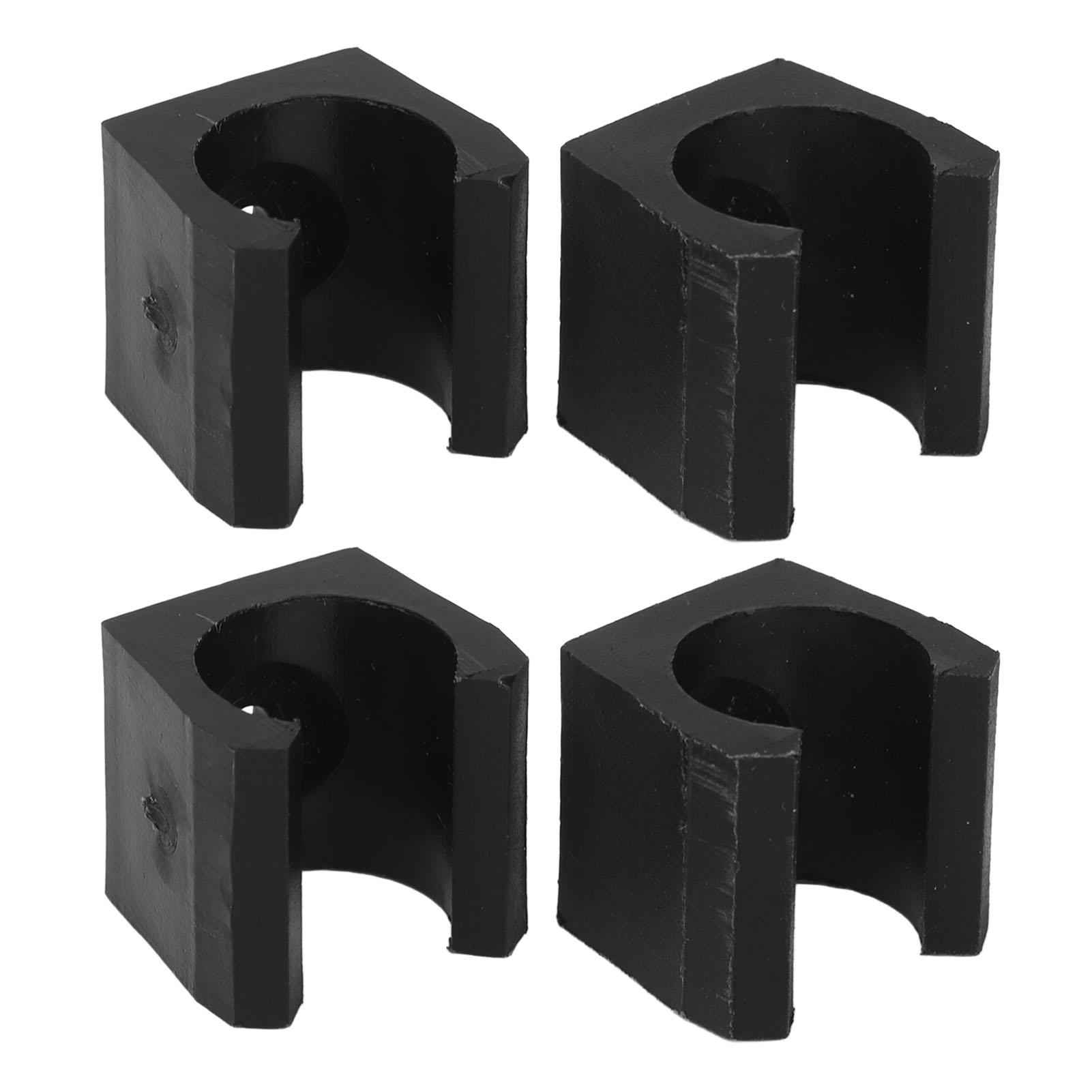 

20pcs Pool Stick Clips Durable Pool Cue Rack Light Weight Black Billiards Cue Locating Clip Holder for Home Club