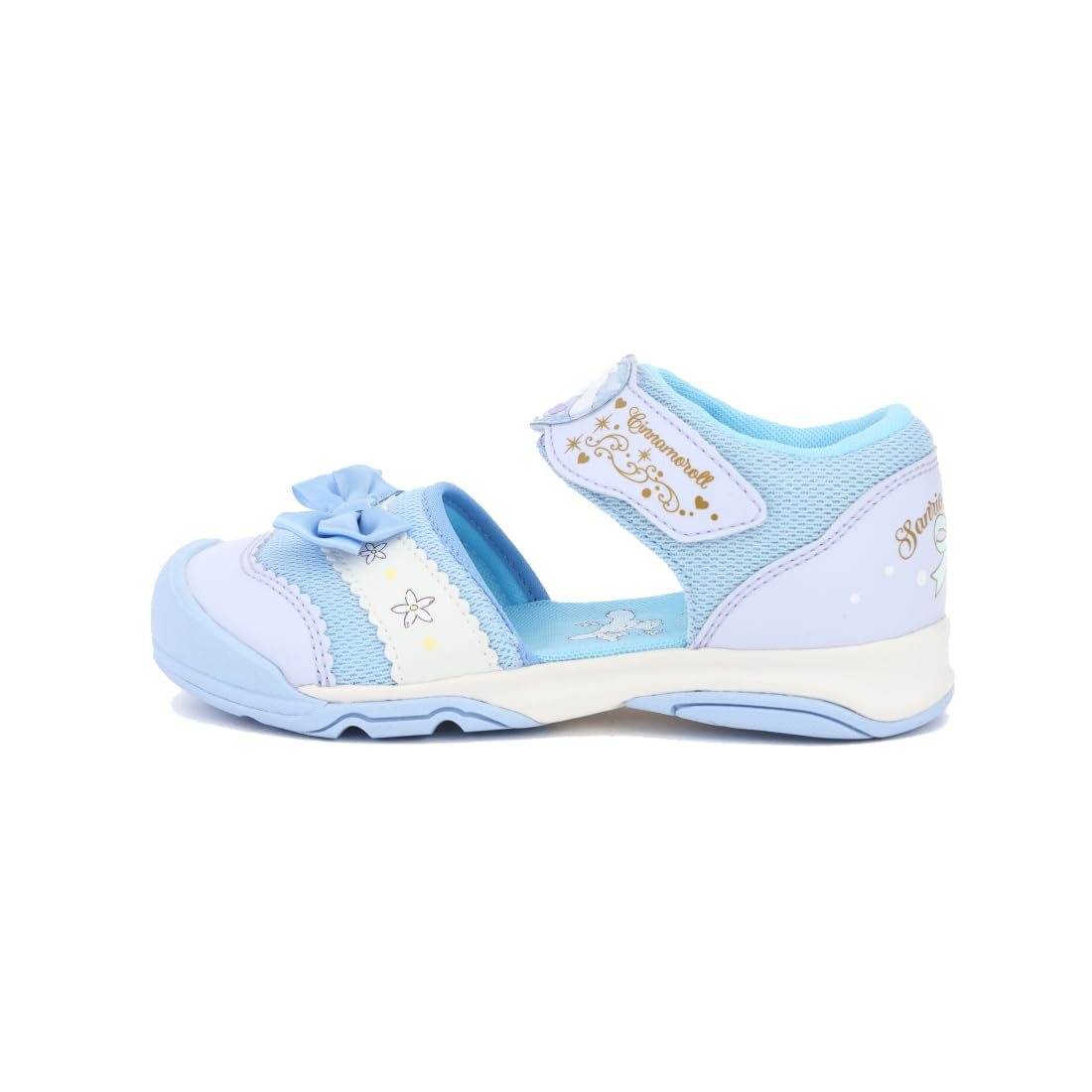 

Sandals SA C036 Girls Sax cm 2E [Moonstar] 14.0