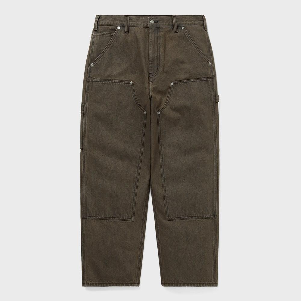 Эти Штаны Из Денима С Двойными Коленями Коричневые S