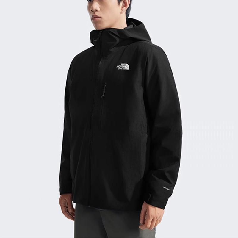 THE NORTH FACE Urban Exploration Waterproof And Windproof To Keep Warm Windbreaker Jacket Men's Cosmic Black NF0A83SL-4HF