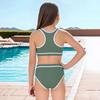 Ensemble Bikini pour Filles - Maillot de Bain Ado Haut & Bas Séparés