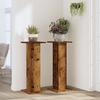 VidaXL Plant Stands 2 Pcs Old Wood Engineered Wood, Flower Stand, Pot Stand, Plant Support 3307871