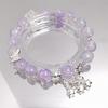 Super Divine Crystal Butterfly Bracelet - Women's Unique High-Class Elegant Sweet Beaded Multi-Purpose Handcuff Jewelry