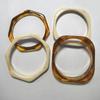 Trendy Adjustable Resin Bangle In Multiple Color Portable And Sturdy For Daily Wear