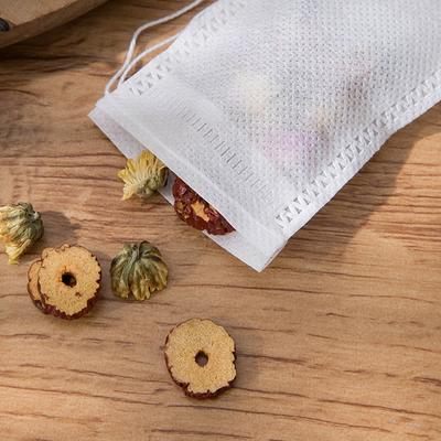 100Pcs/Lot Teabags 5 X 7CM Empty Scented Tea Bags with String Heal Seal Filter for Herb Loose Tea Non-woven Fabric Paper Teabags