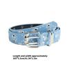 Stylish Double Eyelet Belt for Women Star Grommet Ideal for School and Outdoor Activity