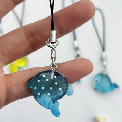Lanyard Fisch Handy-Kette Schlüsselanhänger Handy-Kette Handy-Hängeleine Telefon-Schmuck