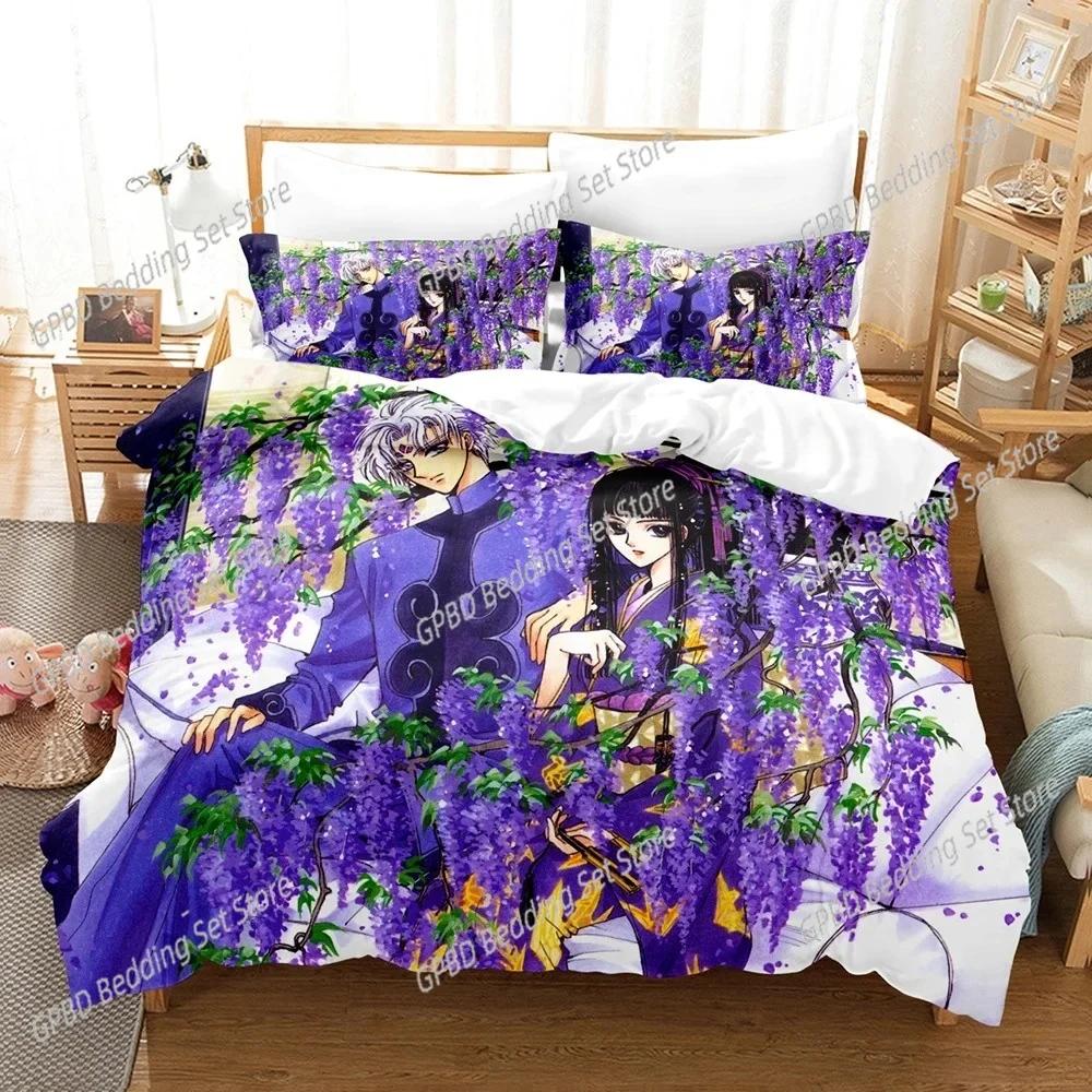 3D Print X19 Anime Beding Set For Bedrom Soft Modern Bedspreads Comefortable Children Kids Soft Duvet Cover Comfortable Quilt Cover And Pilowcase
