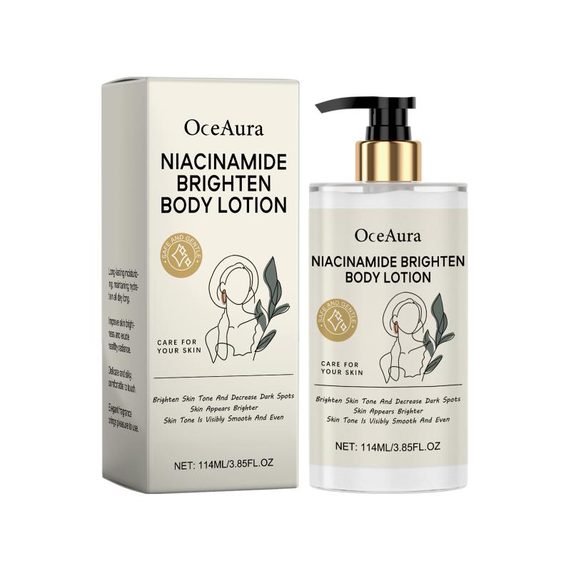 Oceaura Nourishing And Long-Lasting Hydration Body Lotion Brighten Skin Lock In Moisture Niacinamide Moisturizing Body Lotion