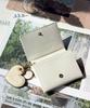 Matt [Solane] Solane Cowhide Bifold Wallet Cream White