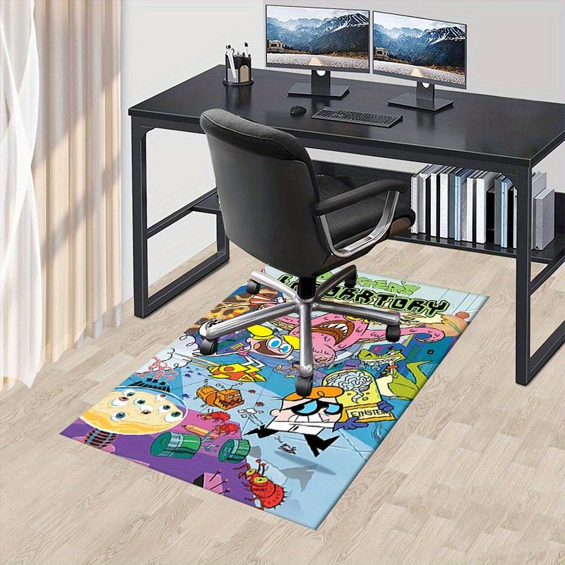 

ART Dexter s Laboratory Office Carpet Soft Polyester Entrance Carpet Washable Non-slip Machine Washable Indoor Carpet Living Room Bedroom Di 60cm by 90cm