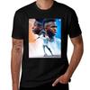 Hintergrundbild Vinicius Jr T-Shirt Funktionell Lässig Kurzarm-T-Shirt