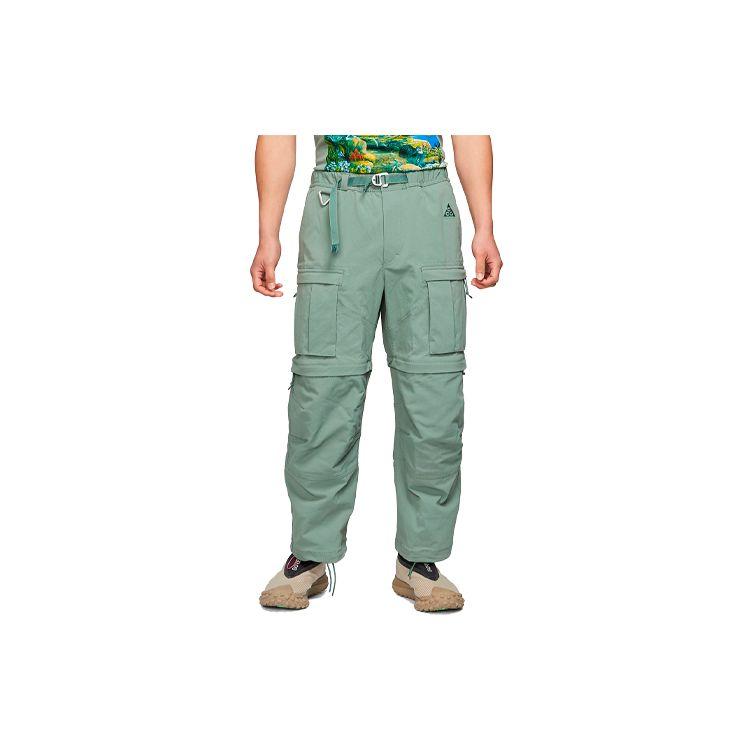 Nike Smith Summit Cargo Pants v3: Detachable Waterproof with Pockets Men Bottoms Olive-Green CV0656-365