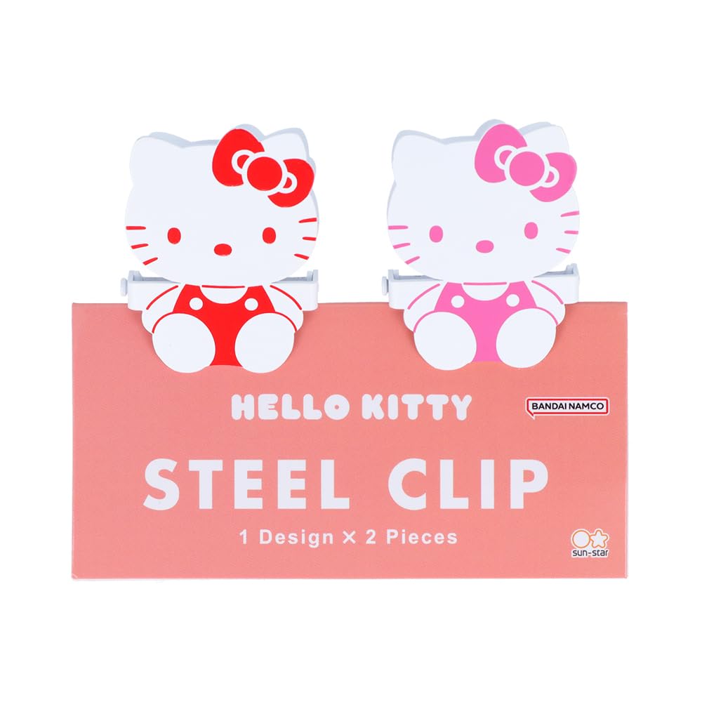 

Stationery Sanrio Character Clip New Life Collection Hello Kitty S3624528 Sun-Star Die-Cut