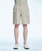 Sekeonmonollogeu Multi-Pocket Cotton Cargo Shorts Beige Sept002Beige