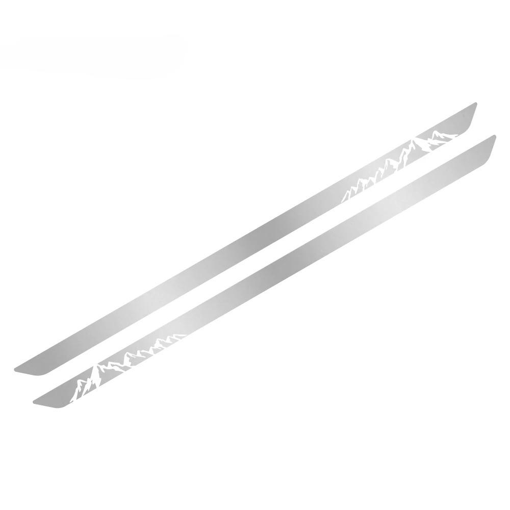 Car Side Stripe Stickers For Fiat Ducato L3 L4 (2006-On) Camper Motorhome Van Vinyl Mountain Tree Decoration Decals Accessories