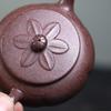 110ml Yixing Purple Clay Teapot Small Capacity Handmade Pumpkin Shape Tea Pot Beauty Tea Infuser Zisha Kettle Chinese Teaware