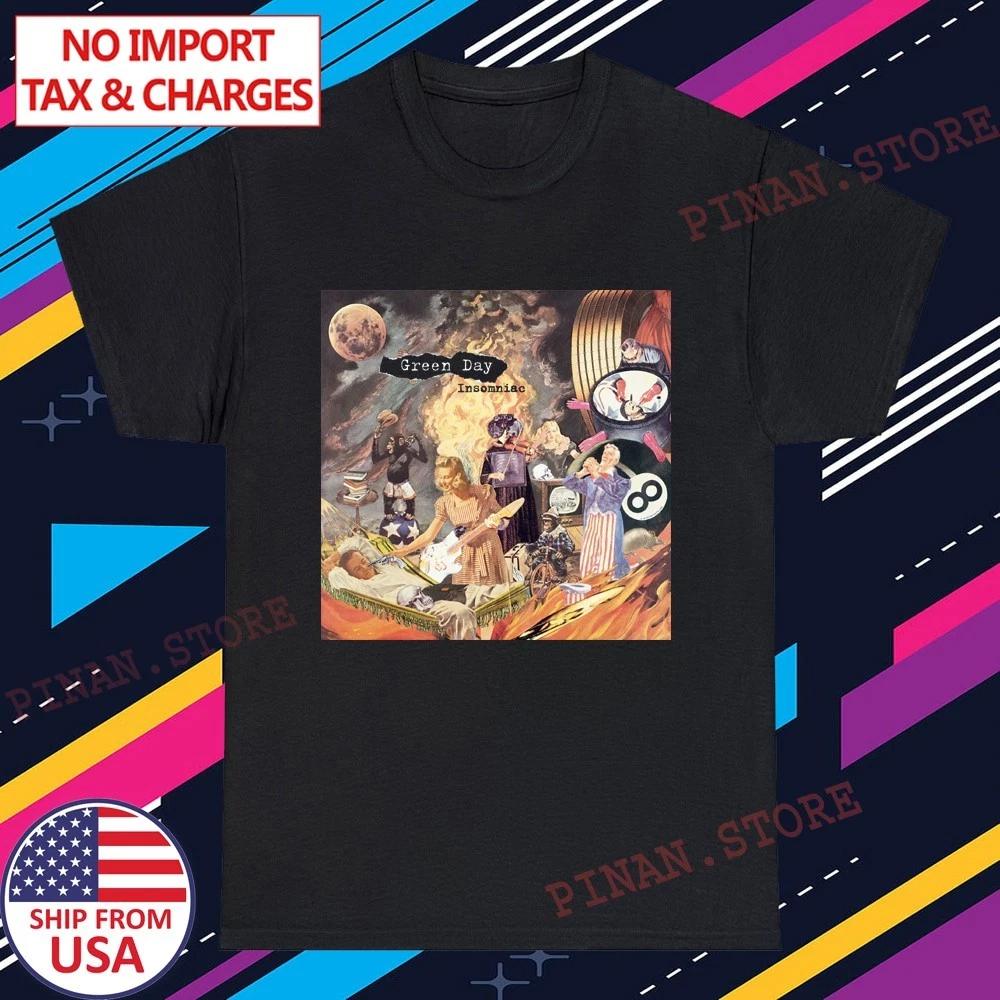 Green Day Insomniac Men s Black Size S-5XL XL