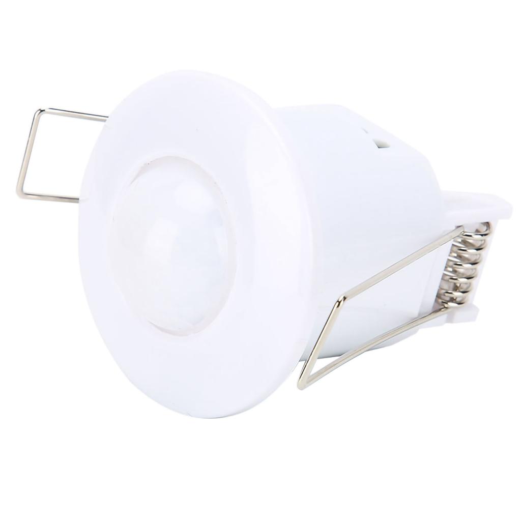 360 degrees Recessed Automatic Infrared PIR Motion Sensor Switch with Time Delay for Ceiling Light 100‑240V