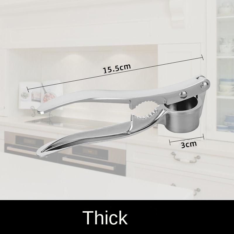 Mashed Garlic Stainless Steel Manual Small Garlic Press Garlic Mashed Kitchen Supplies Garlic Beating Manual Garlic Press