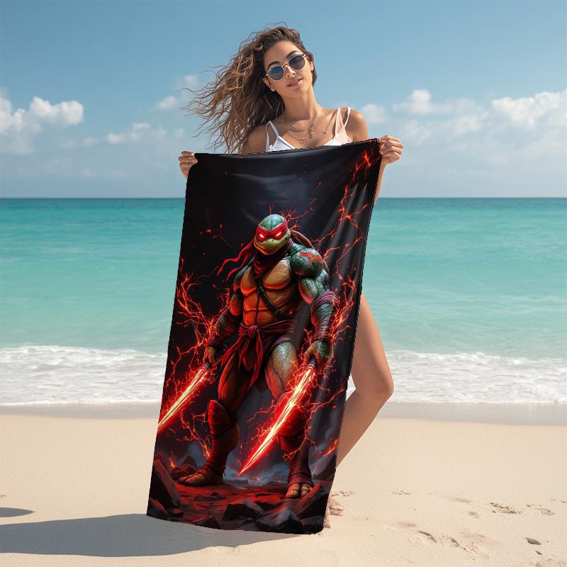 1Pc Nighttime Safety Gear Beach Towel Microfiber Beach Towel Thin Absorbent For Beach Swimming Yoga Bath Sports 0917137