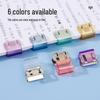 Creative Smooth Metal Book Binding Corner Clip Organizer