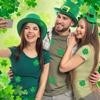 St. Patrick'S Day Embroidered Cloth Stickers Green Leaves Holiday Clothes Decorative Patches Stickers Heat Transfer