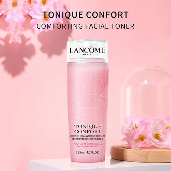 Lancôme Tonique Confort Re-Hydrating Comforting Toner, Dry Skin-Even Sensitive For Improved Skin Hydration  4.2 FL.OZ./125ML