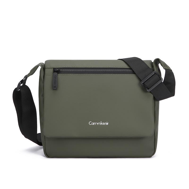 Men's Trendy Waterproof Multi-Pocket Crossbody Shoulder Bag for Travel and Casual Use