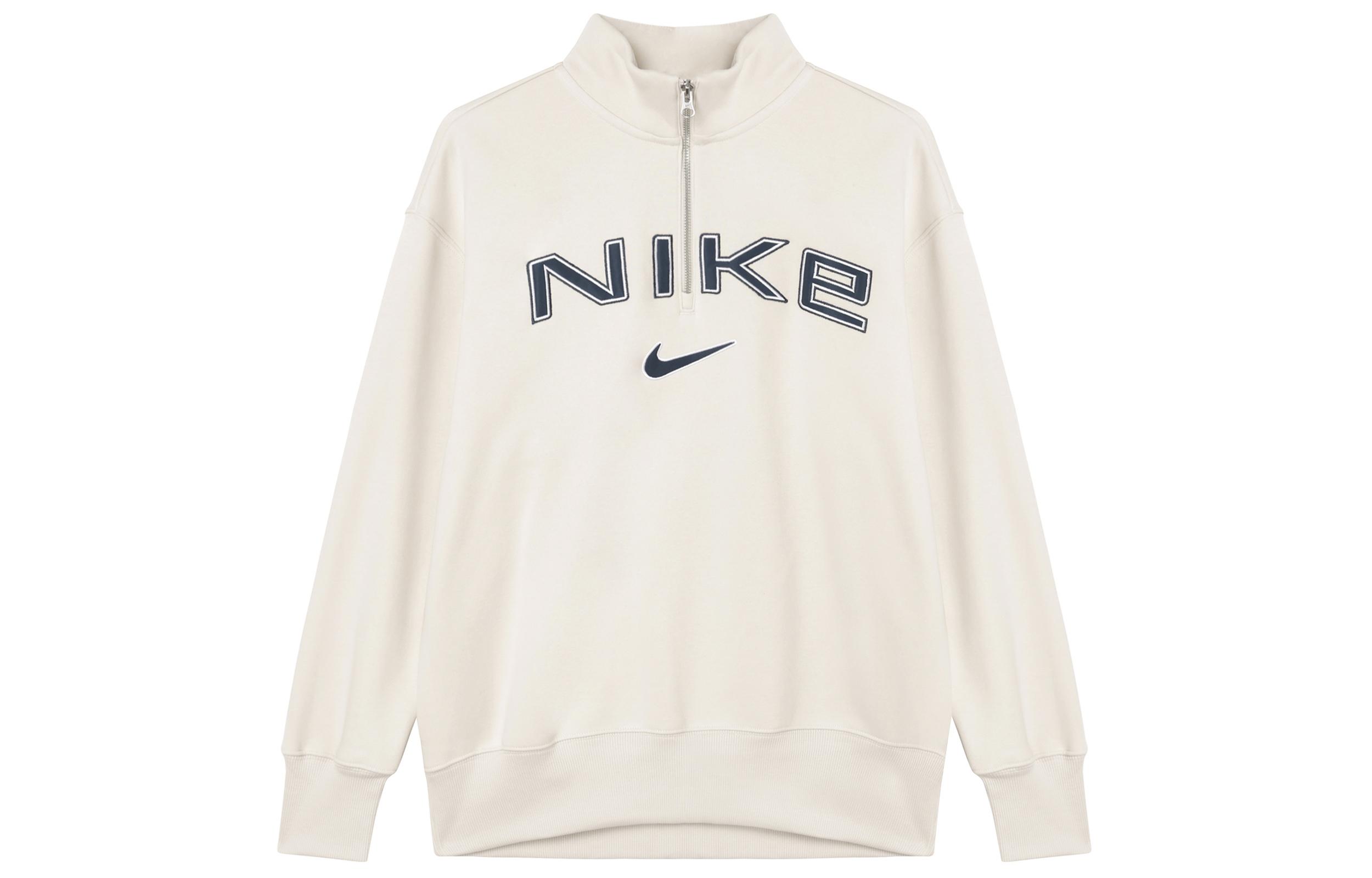 Nike Sportswear Phoenix FleeceLogo FW24 Jacket Women s Ecru FV7680-104 XS