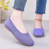 Ladies' Casual Fashionable and Versatile Spring New Flat Bottomed Cloth Shoes Soft Soled Casual Shoes One Foot Women's Shoes