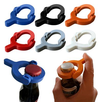 Bottle Opener 3D Printed Cap Launcher for Beer Soda Wine Bottles Easy Press Pop-Off Lid Remover Fun Party Accessory Interactive Bottle Cap Opener