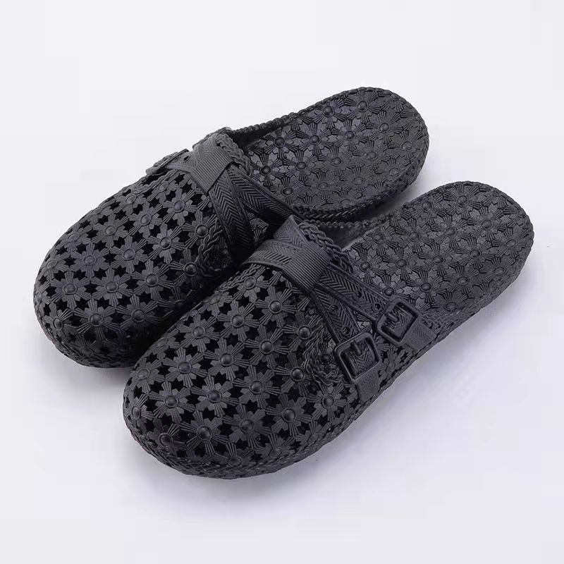 Spring Summer Autumn Shoes Indoor Garden Sandals Slippers Women Beach Bathroom Wear Non Slip Home