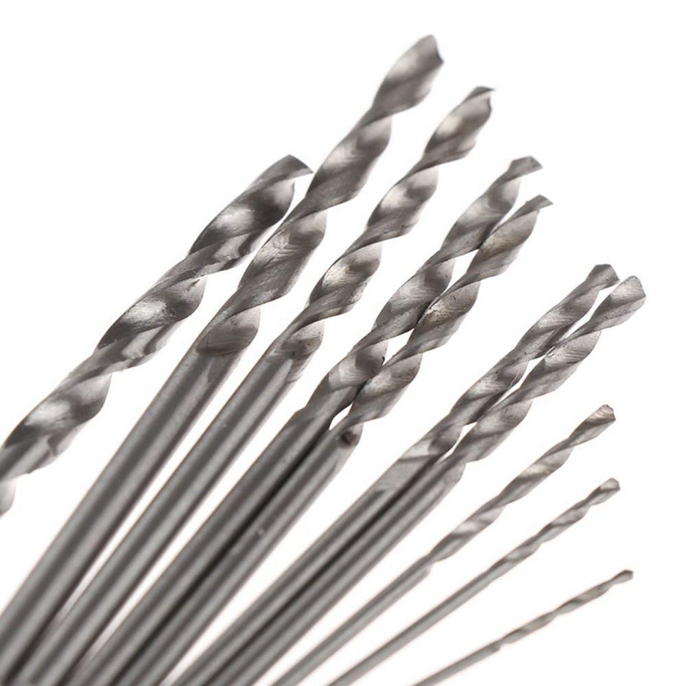 10Pcs Straight Shank Twist Drill Bits Multifunctional Engraving Drill Bits Practical HSS Drill Bit High Quality Punch Tools