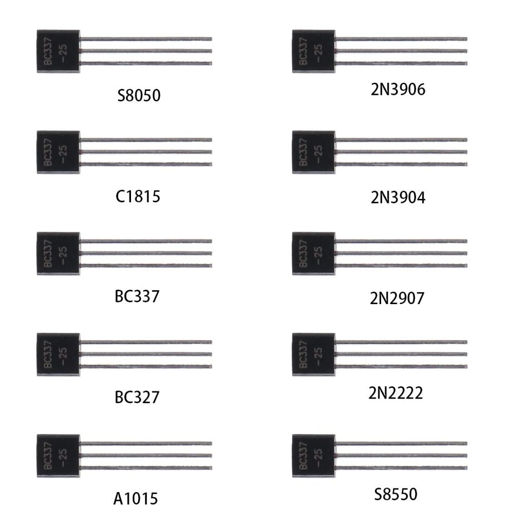 1900pcs Mega Electronic Component Kit Assortment, Capacitors, Resistors, LED, Transistors, Diodes, 1n270 Germanium, DC Jacks