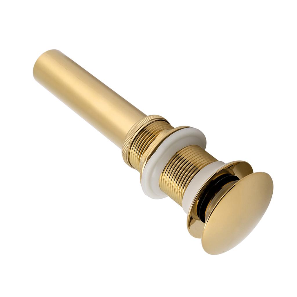 G1 1 4 Brass Bathroom Basin Sink Pop Up Drain Assembly NOn Overflow