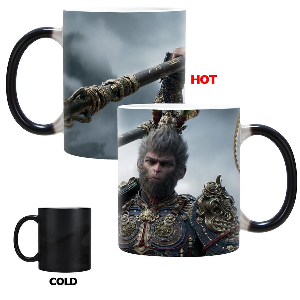 Black Myth Black Myth Ceramic Coffee Mark Cup Tea Cup Temperature Changing Cup Wukong Wukong