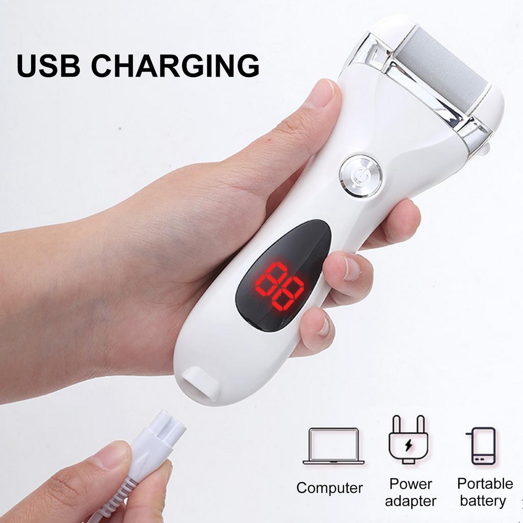 Electric Foot Callus Remover Dead Skin Calluses Remover Rechargeable Foot Grinder Automatic
