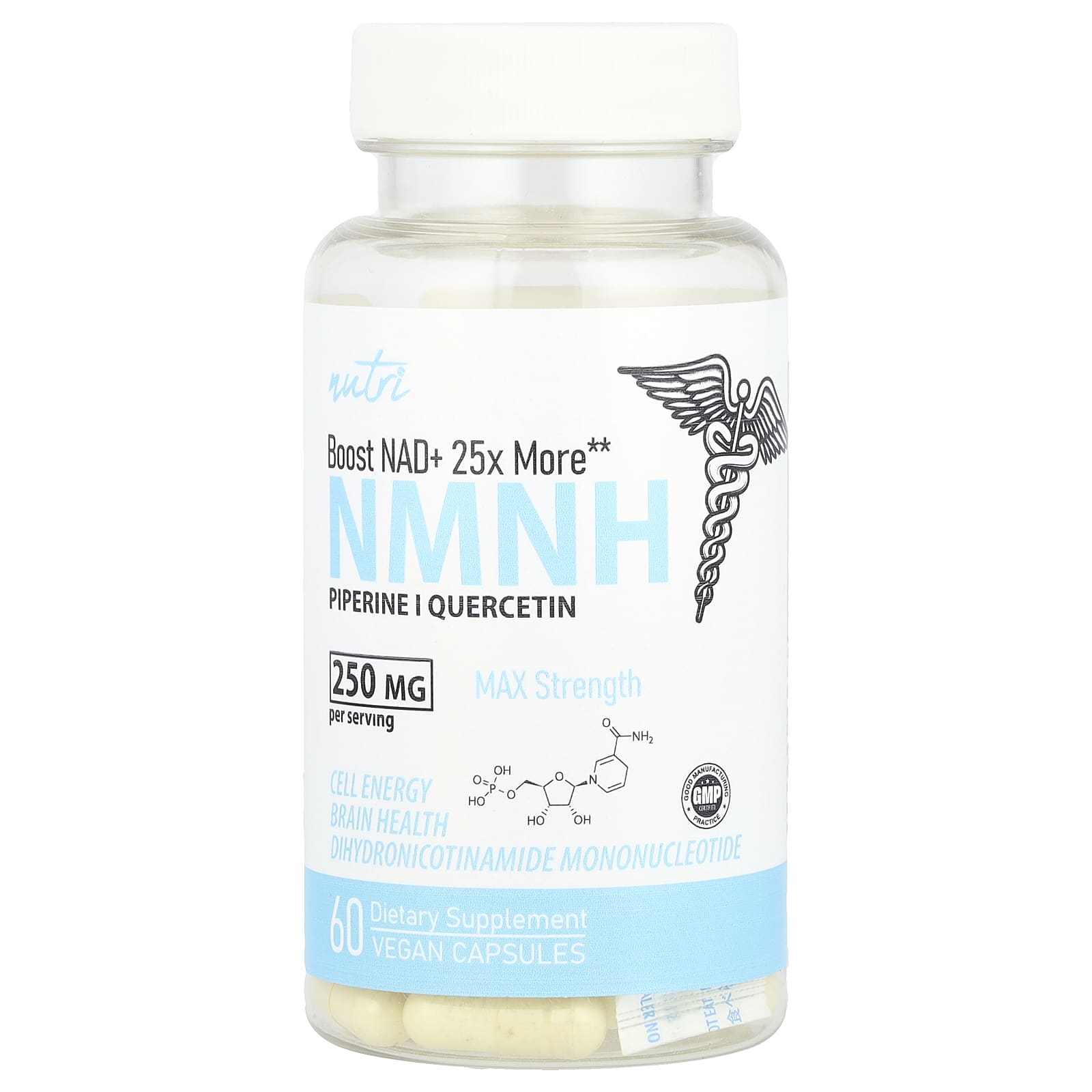 

Mndh, Max Strength, Veggie Capsules 60