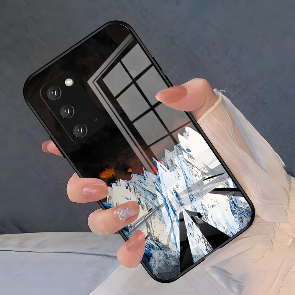 R-Radiohead Band Phone Case For Samsung S26 S25 Plus S20 S20 Plus S22 Ultra S23 FE S21 Plus S21 Ultra Glass Cover