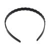 Plastic Washing Mens Unisex Black Wavy Headdress Hair Hoop Hair accessories Headband Head Hoop