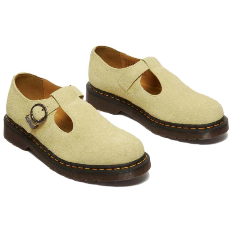 Dr. Martens T-Bar Suede Mary Jane Washed Denim 31518761