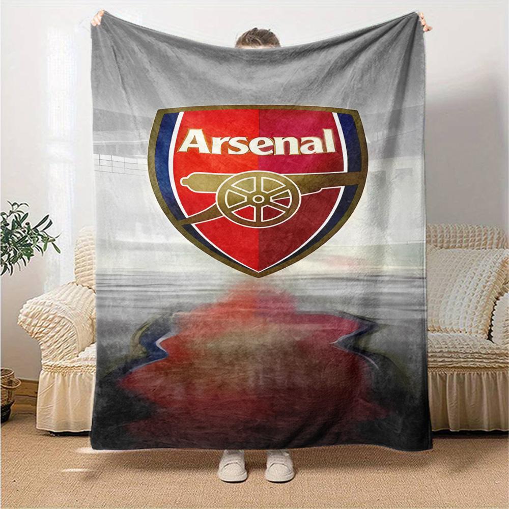 Coperta Arsenal Morbida e Accogliente Perfetta per Sedia da Ufficio Divano Spiaggia per Tutte le Stagioni Design Allegro Regali per Famiglia o Amici